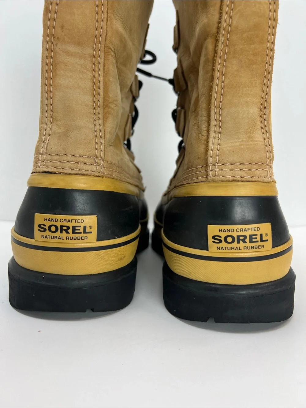 Sorel Caribou Winter Boots Mens 10 Waterproof Warm Insulated Snow Leather